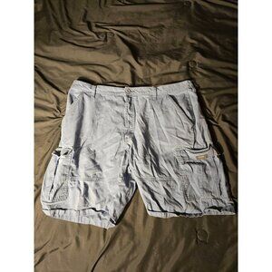Wrangler Mens Shorts Size 38 Waist Cargo Great Length Blue